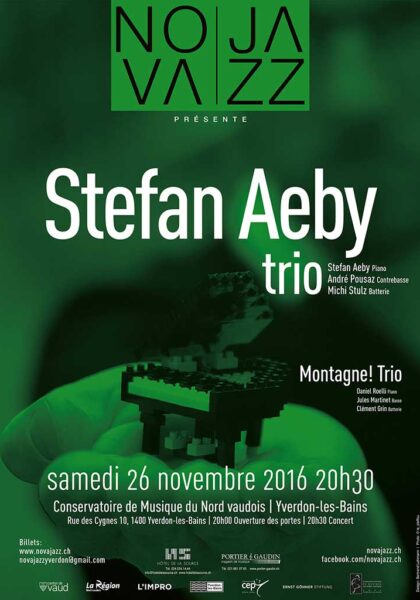 Stefan Aeby, Montagne! Trio.