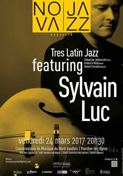 Nova Jazz - Affiche Sylvain Luc