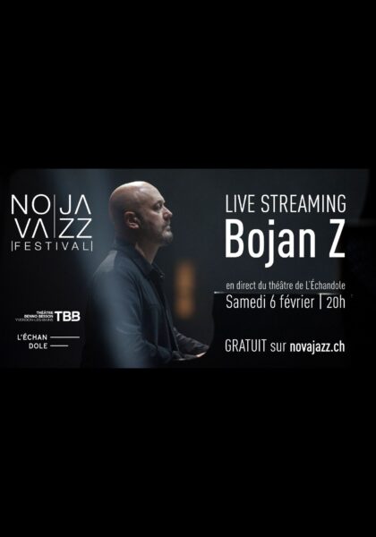 Nova Jazz Festival 2021, Bojan Z Solo, live streaming