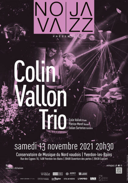 Colin Vallon Trio, Patrice Moret, Julian Sartorius