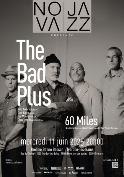 NOVAJAZZ_affiche A3_TheBadPlus